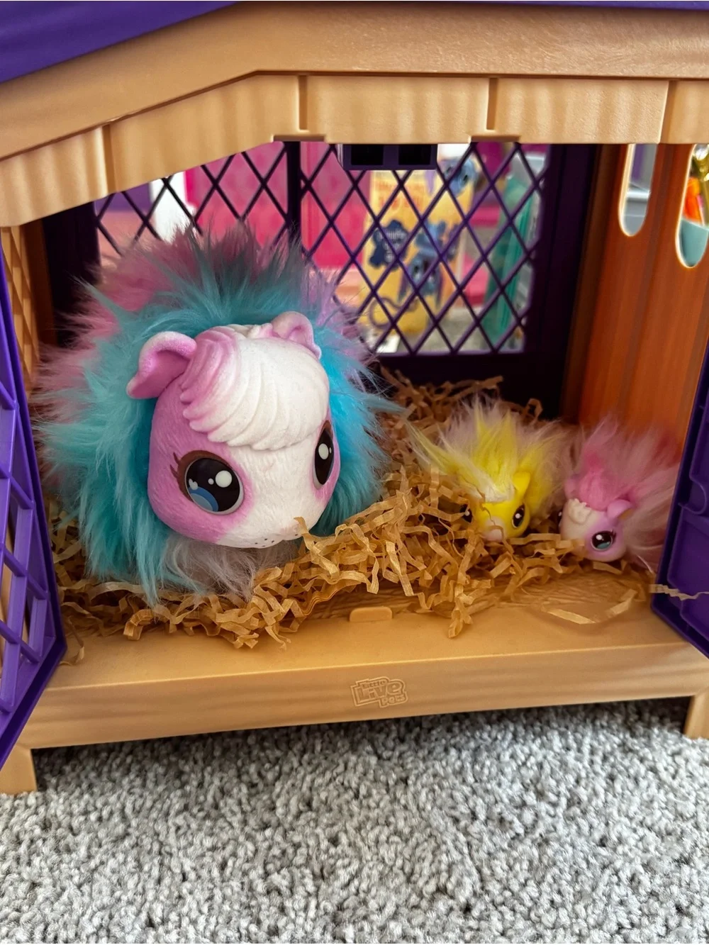 🐹 Toy Mama Hamster & Babies – Adorable Set! 🐹